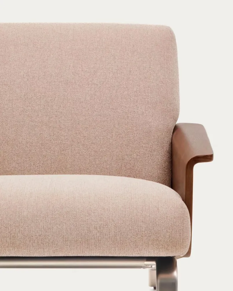 Sofas & Couches|Kave Home Sofa Amsen 2-Sitzer Hellbraun