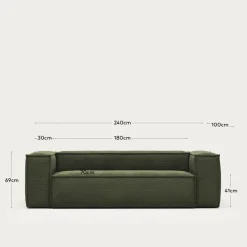 Sofa Blok<Kave Home Discount