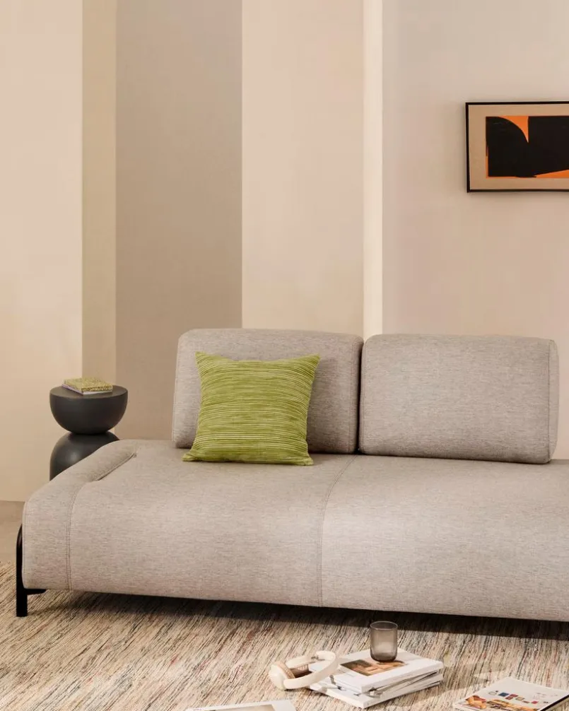 Kave Home Sofas & Couches-Sofa Compo Beige