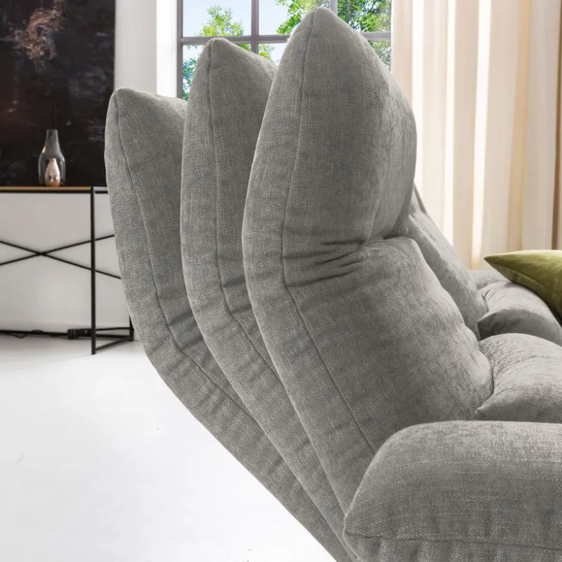Segmüller Werkstätten Sofas & Couches-Sofa Denise Grey