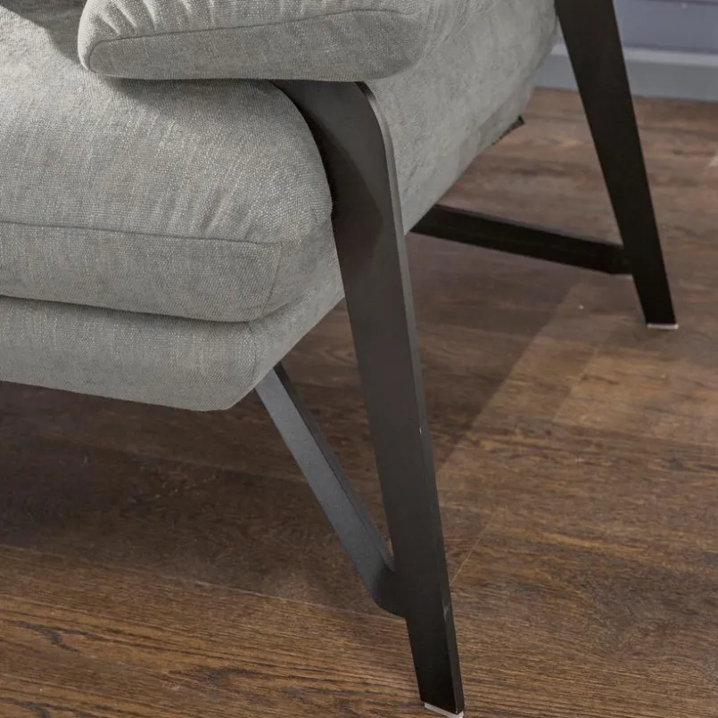 Segmüller Werkstätten Sofas & Couches-Sofa Denise Grey