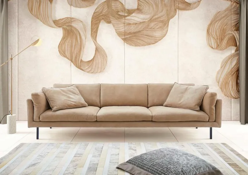 tommy m Sofas & Couches-Sofa Ferrara Taupe