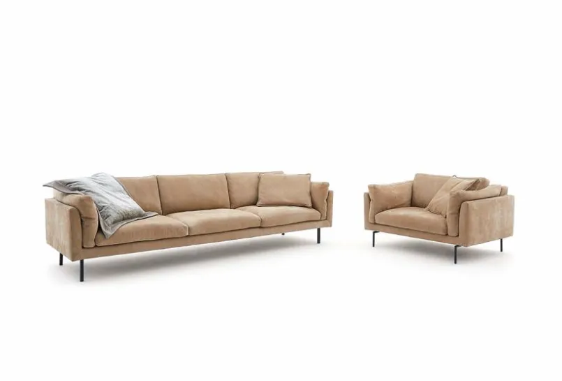 tommy m Sofas & Couches-Sofa Ferrara Taupe