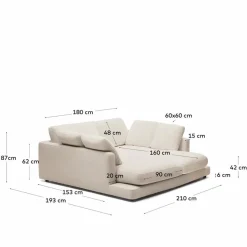 Sofa 3-Sitzer Gala Big<Kave Home