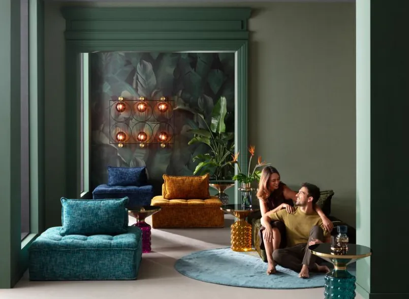 Sofas & Couches|KARE DESIGN Sofa 1-Sitzer Portofino 70514 Hellblau