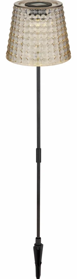 Globo Led-Solarleuchten|Led-Solarleuchten-Solar-Erdspieß 2-er Set Grau