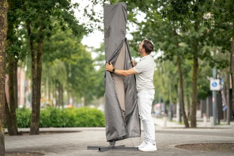 Sonnenschirm-Schutzhüllen|Winza Outdoor Covers Sonnenschirm-Schutzhülle 250x64 Anthracite