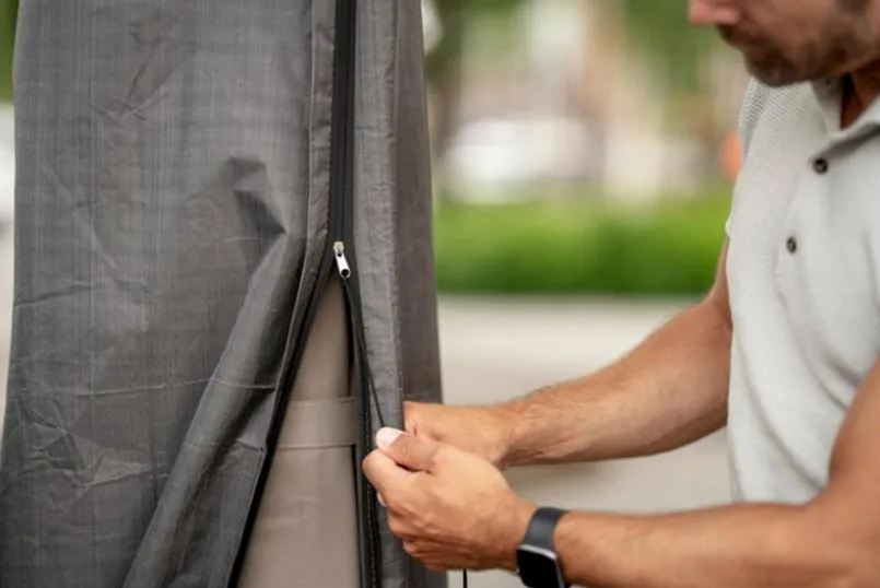 Sonnenschirm-Schutzhüllen|Winza Outdoor Covers Sonnenschirm-Schutzhülle 250x64 Anthracite