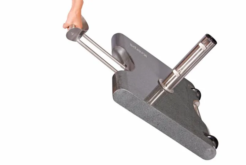 Schirmständer|Knirps Sonnenschirmständer Granit 40kg Grau
