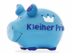 Dekodosen-Spardose Kleiner Prinz 12,5 x 9 cm Blau