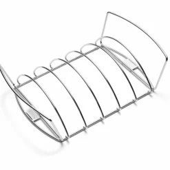 Weber Weber Grills & Grillzubehör-Spare-Rib-Halter Premium-Spare-Rib-Halter Silber