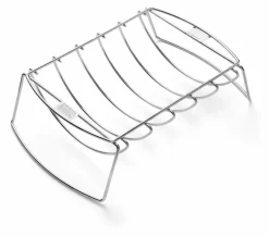 Weber Weber Grills & Grillzubehör-Spare-Rib-Halter Premium-Spare-Rib-Halter Silber