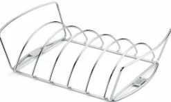 Weber Weber Grills & Grillzubehör-Spare-Rib-Halter Premium-Spare-Rib-Halter Silber