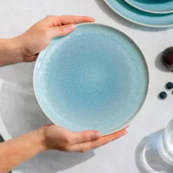 Geschirr|like. by Villeroy & Boch Speiseteller Crafted Blueberry Ø 25,9 cm Blau