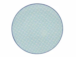 CreaTable Geschirr-Speiseteller Mediterran Ø 27 cm Blau