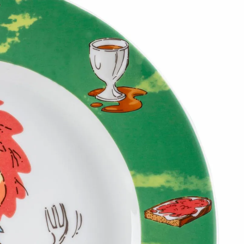 Geschirr|Kindergeschirr|CreaTable Speiseteller Pumuckl Ø 26 cm Bunt