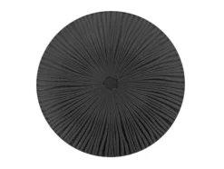 CreaTable Geschirr-Speiseteller Vesuvio Ø 27 cm Schwarz