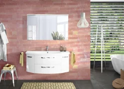 Spiegelschränke|Pelipal Spiegelschrank 4010 Weiß