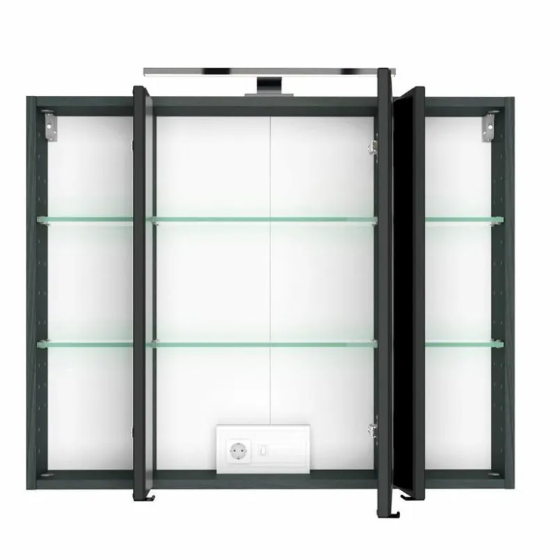 Held-Möbel Spiegelschränke-Spiegelschrank Baabe Graphit