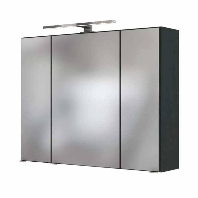 Held-Möbel Spiegelschränke-Spiegelschrank Baabe Graphit