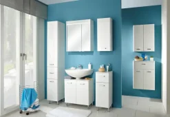 Spiegelschränke|Pelipal Spiegelschrank Quick 359 Weiß