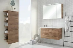 Spiegelschränke|Pelipal Spiegelschrank Quick 342 Eiche Ribbeck