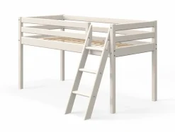Flexa Kinderbetten|Kinderbetten-Spielbett Classic 90 x 200 cm Weiß