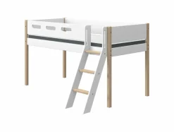 Kinderbetten|Kinderbetten|Flexa Spielbett Nor 90 x 200 cm Weiß