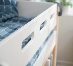 Flexa Kinderbetten|Kinderbetten-Spielbett Nor 90 x 200 cm Weiß