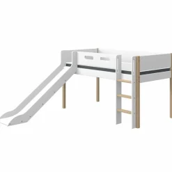 Kinderbetten|Kinderbetten|Flexa Spielbett Nor 90 x 200 cm Weiß