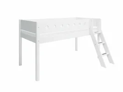 Kinderbetten|Kinderbetten|Flexa Spielbett White 90 x 200 cm Weiß