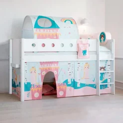 Flexa Kinderbetten|Kinderbetten-Spielbett White 90 x 200 cm Weiß
