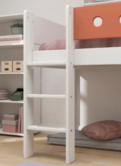 Flexa Kinderbetten|Kinderbetten-Spielbett White 90 x 200 cm Weiß