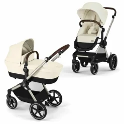 cybex Sportwagen & Jogger|Kombi-Kinderwagen-Sportwagen Eos Lux Seashell Beige