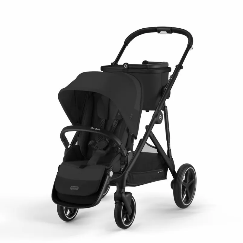 Geschwisterwagen & Zwillingskinderwagen|Sportwagen & Jogger|cybex Sportwagen Gazelle S Moon Black
