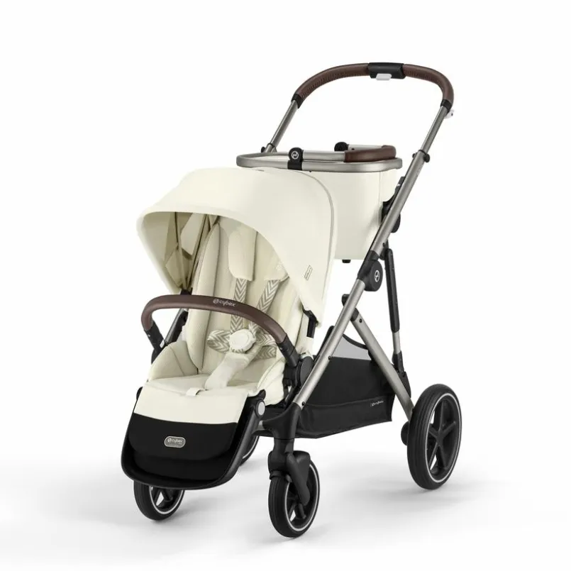 Geschwisterwagen & Zwillingskinderwagen|Sportwagen & Jogger|cybex Sportwagen Gazelle S Seashell Beige