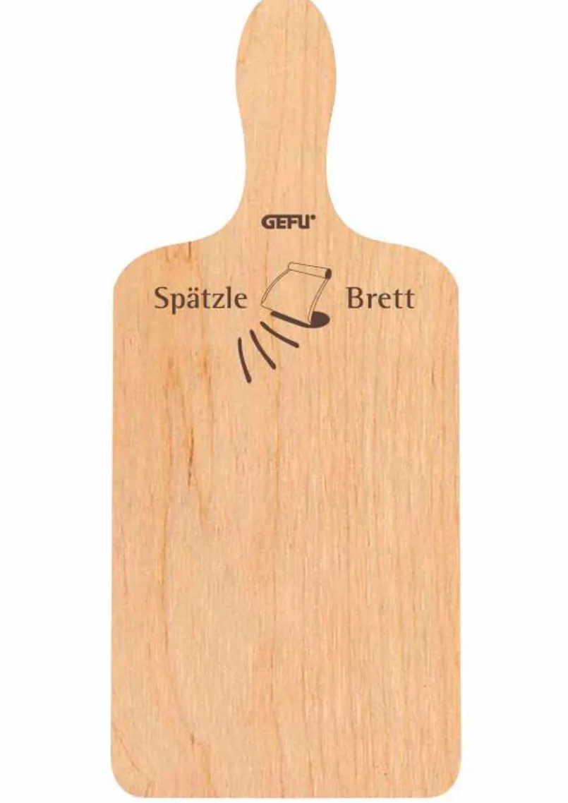 Küchenutensilien|GEFU Spätzlebrett Panelo Braun