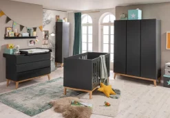 Babyzimmer Schränke & Regale|Babyzimmer Schränke & Regale|Portobello Standregal mit Tür Venta Grau