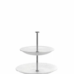 Etageren|Etageren|Leonardo 2-stöckige Etagere Pralina 20 cm Klar