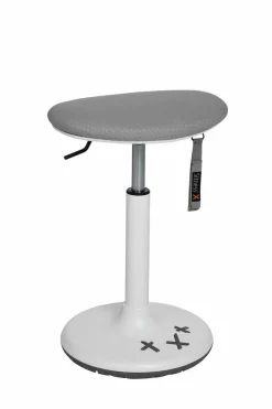 Sitness Kinderschreibtischstühle|Kinderschreibtischstühle-Stehhocker X Stool 20 Grau