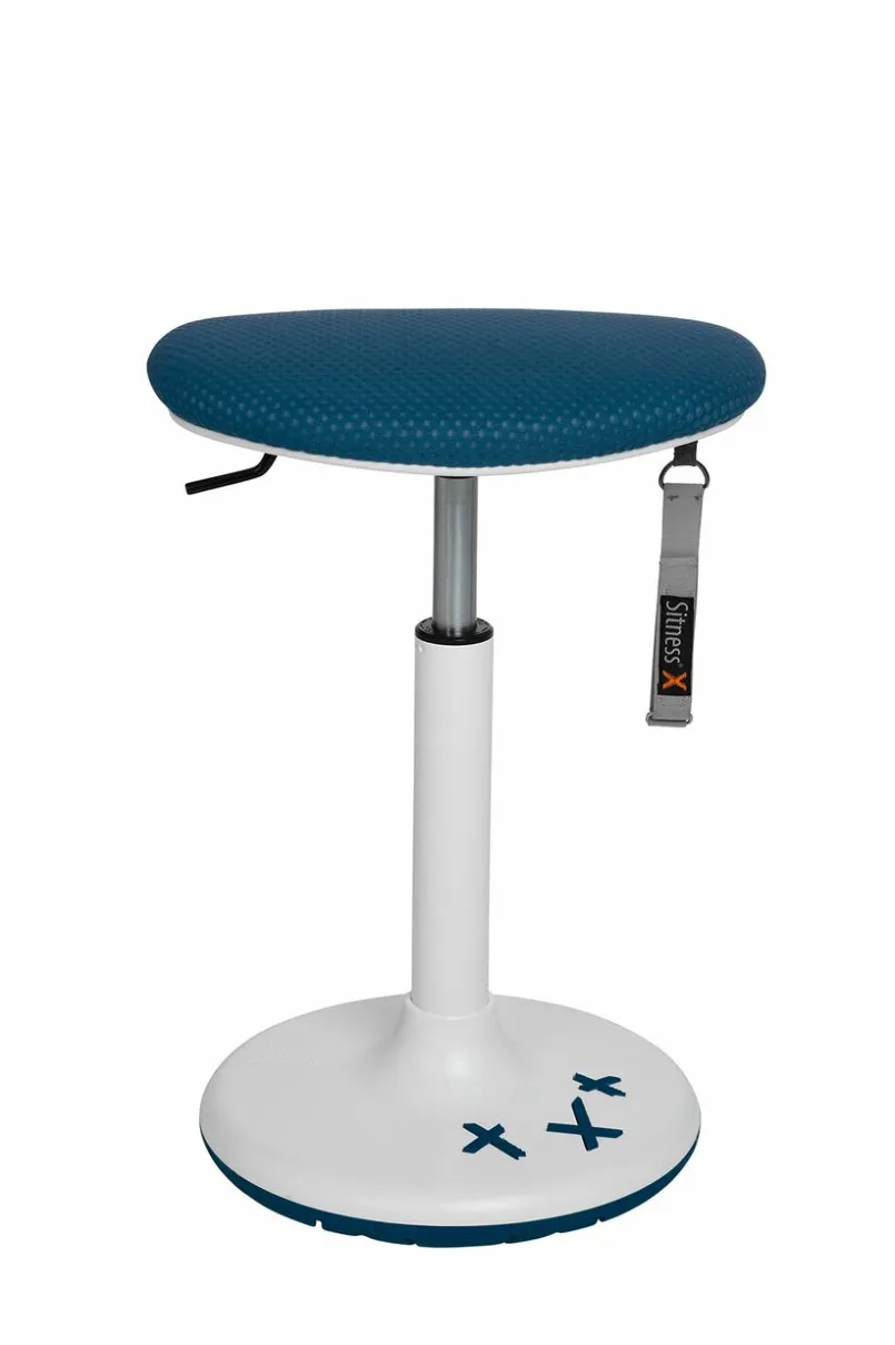 Sitness Kinderschreibtischstühle|Kinderschreibtischstühle-Stehhocker X Stool 20 Petrol