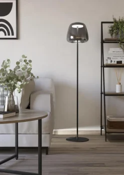EGLO Stehlampen-Stehlampe Alfero Z Chrom