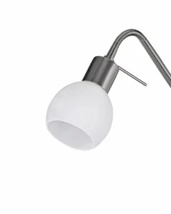 Stehlampen|Reality Leuchten Stehlampe Antibes Nickel matt