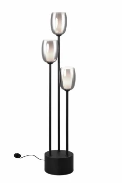 Trio Stehlampen-Stehlampe Barret Schwarz