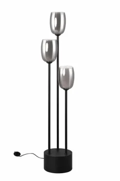 Trio Stehlampen-Stehlampe Barret Schwarz