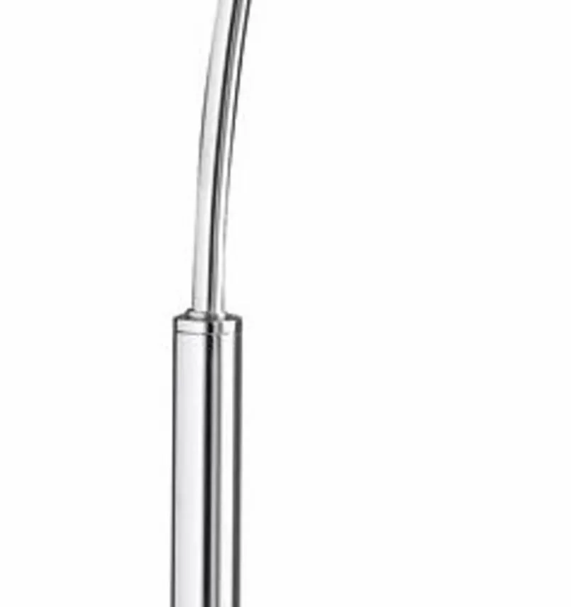 Stehlampen|Reality Leuchten Stehlampe BRASILIA Silber
