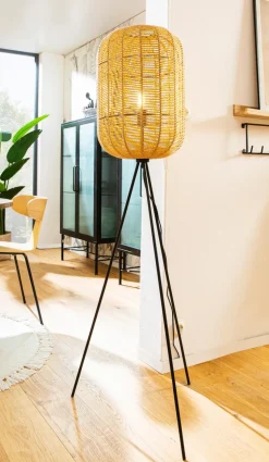 Stehlampen|DAHEIM Stehlampe Runa Braun