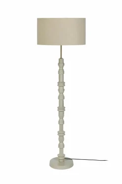 Tischlampen|DAHEIM Stehlampe Totem Beige