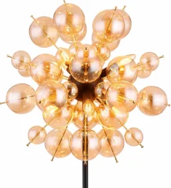 Globo Stehlampen-Stehlampe Udo Amber