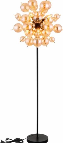 Globo Stehlampen-Stehlampe Udo Amber